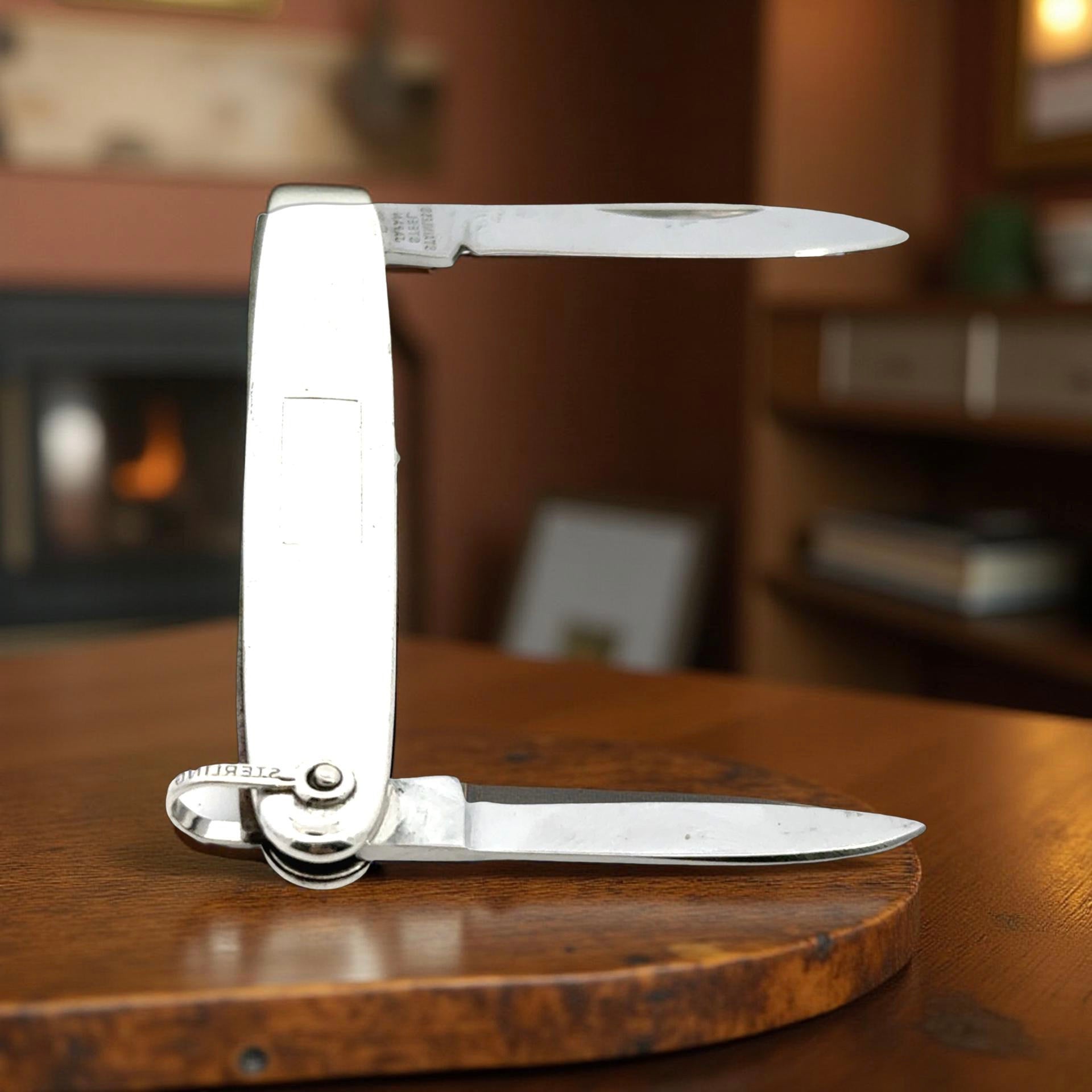 Pocket Knife โ Tiffany Co Estate Sterling Silver 15g โ Certified