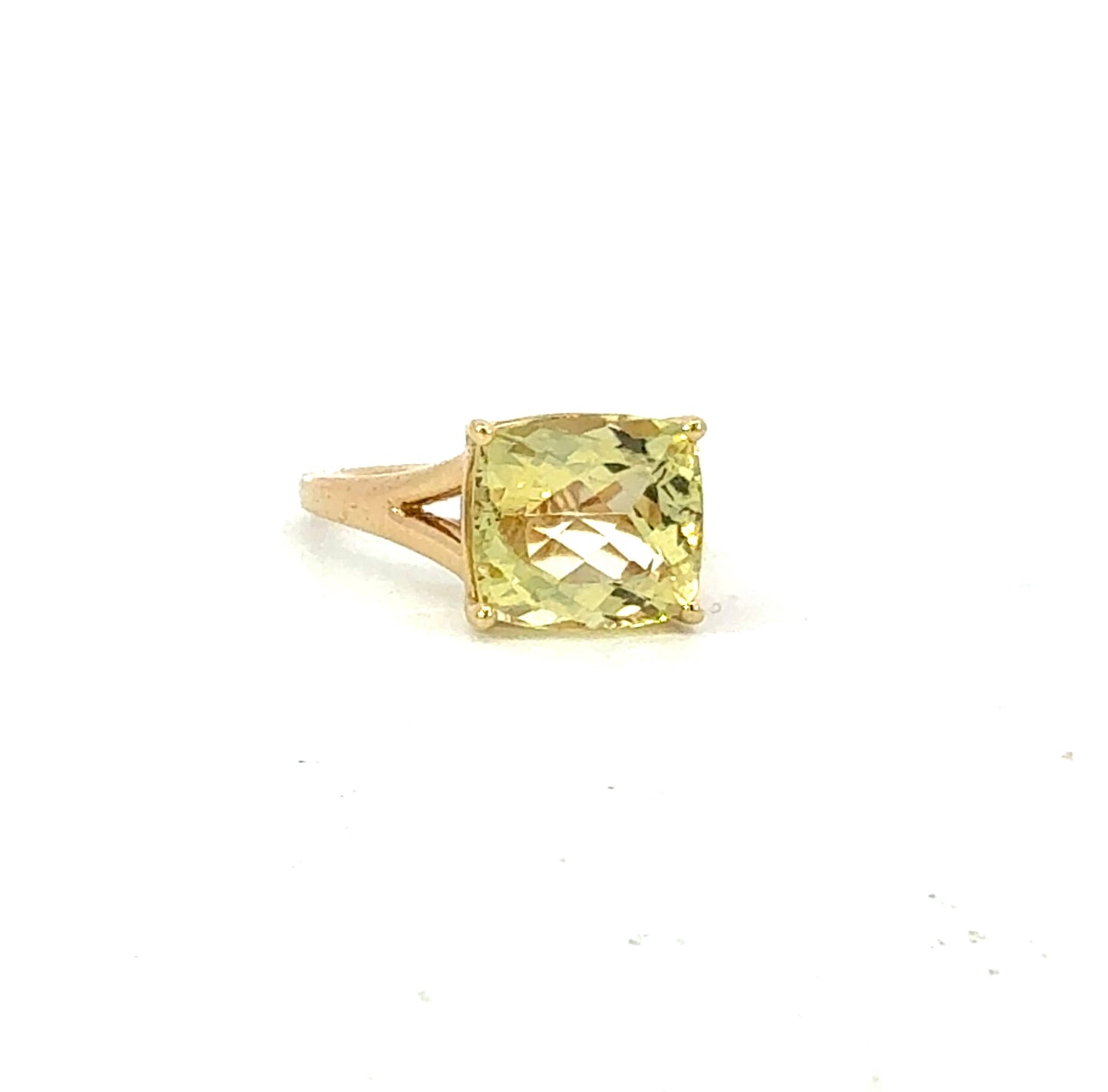 Natural Citrine Solitaire Ring Size 6.5 14k Gold 4.39 Carats Certified $3,450 310627