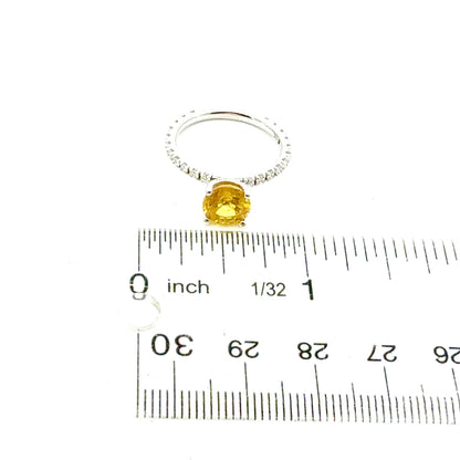 Natural Sapphire Diamond Ring Size 6.5 14k Gold 2.53 TCW Certified $3,950 310631