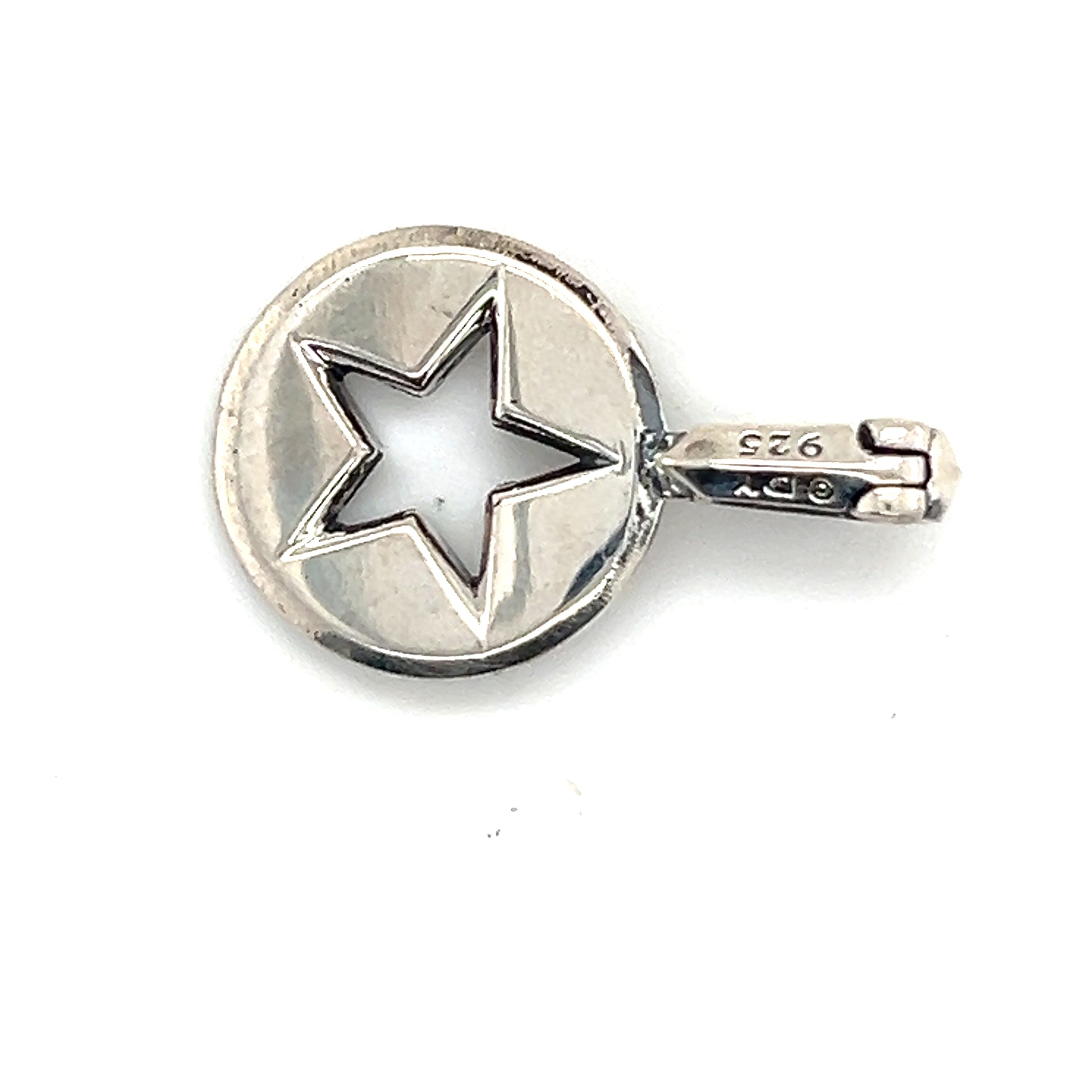 David Yurman Authentic Estate Star Pendant Silver DY463