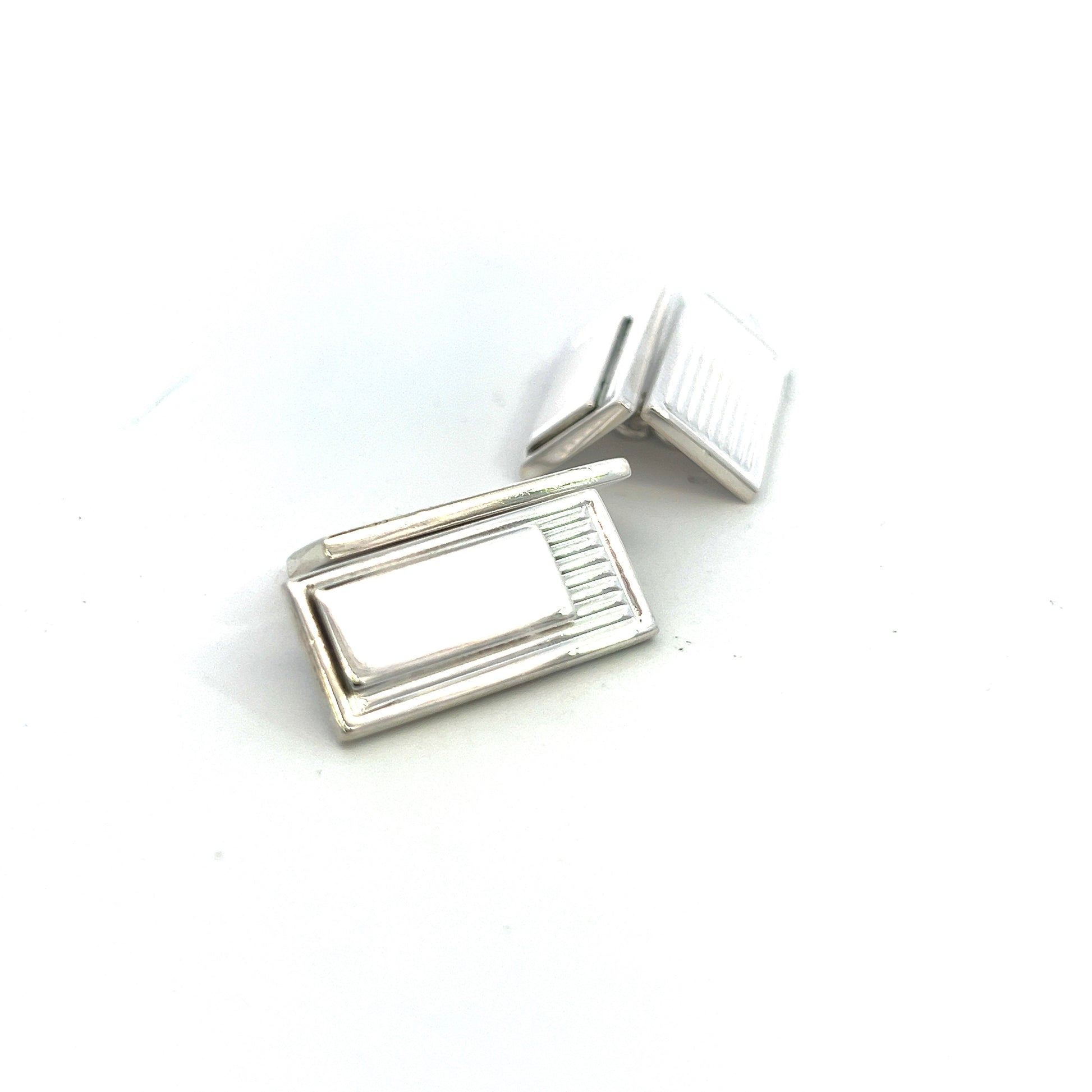 Gucci Estate Cufflinks Sterling Silver G32