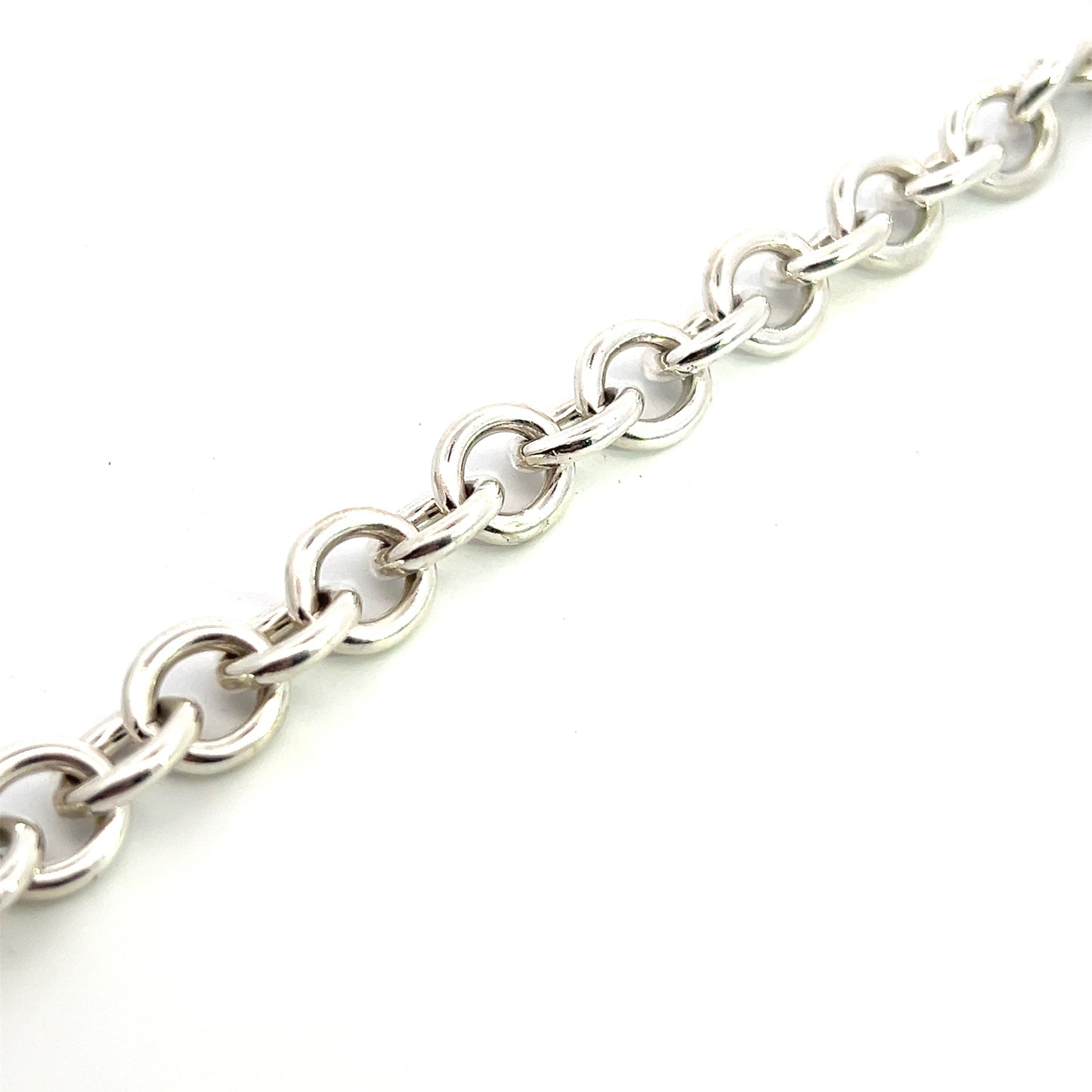 Tiffany & Co Estate Bracelet 6.75" Sterling Silver TIF526 - Certified Fine Jewelry