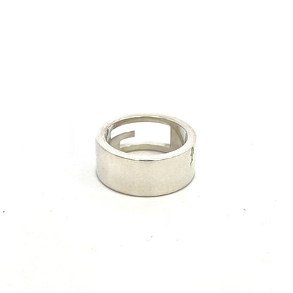 Gucci Estate Ring Size 5 Sterling Silver 8 mm G33