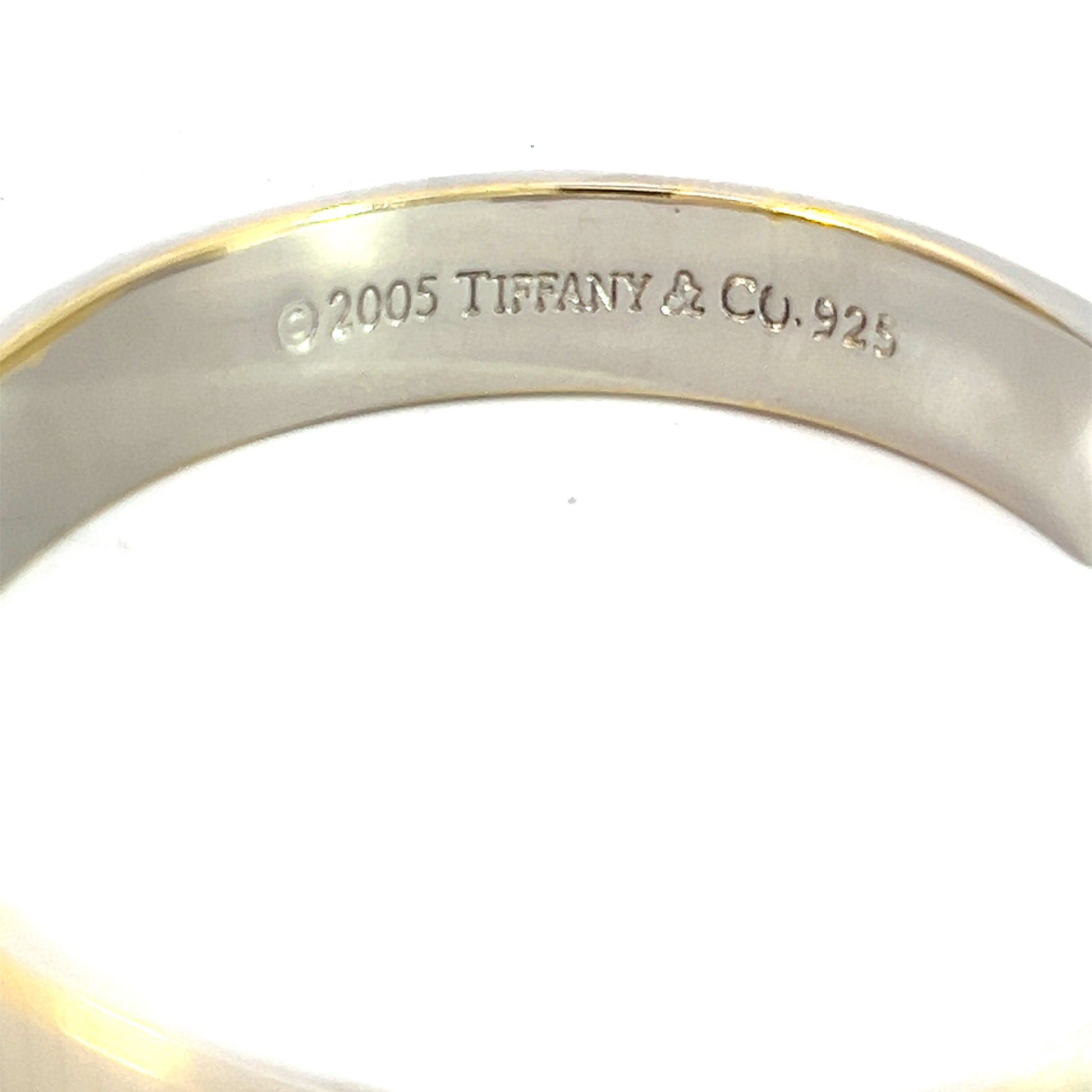 Tiffany & Co Estate Bangle Cuff 7.5" Sterling Silver TIF614 - Certified Fine Jewelry