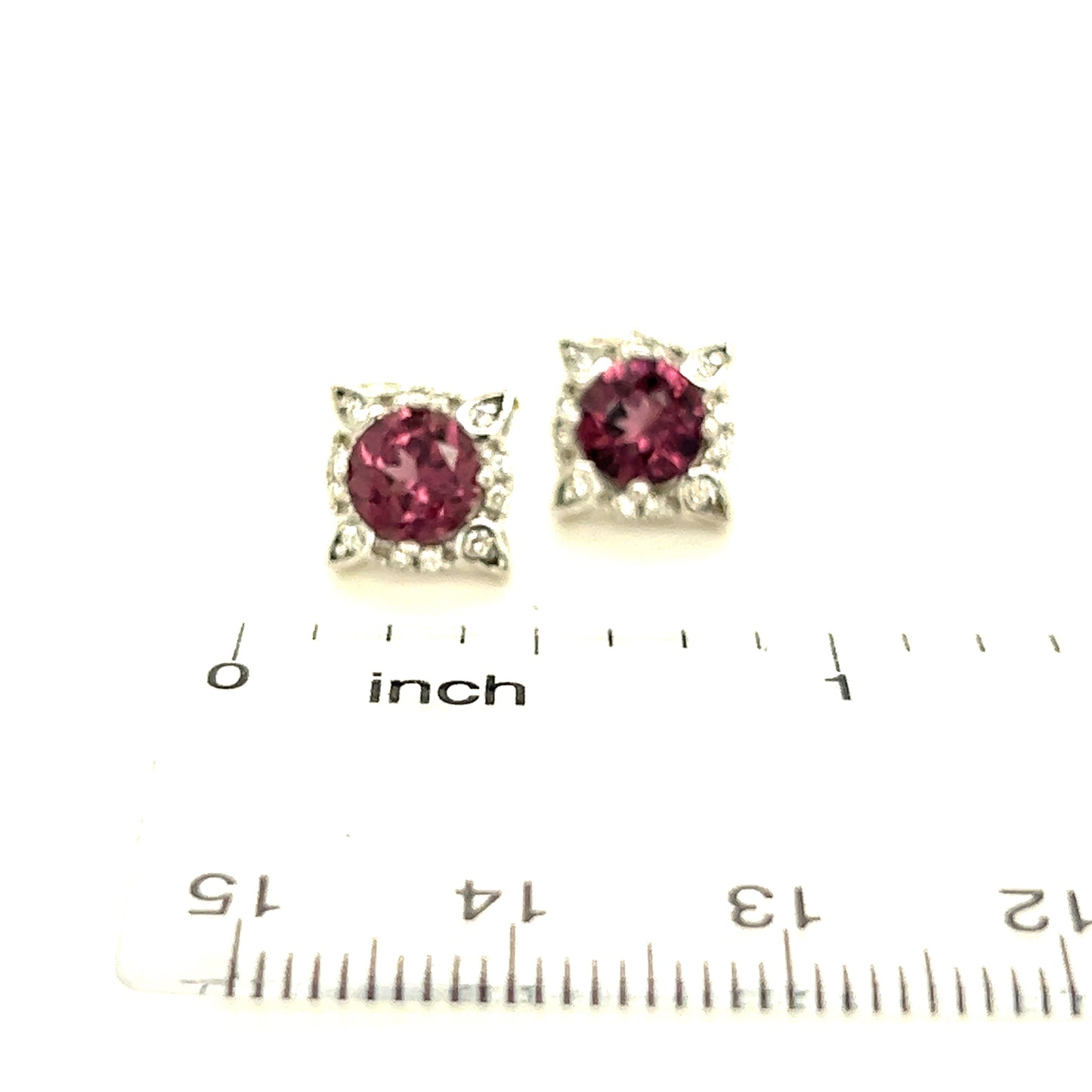 Natural Spinel Diamond Earrings 14k Y Gold 2.04 TCW Certified $3,950 211195 - Certified Fine Jewelry