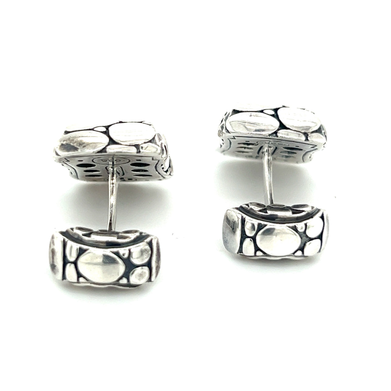 John Hardy Authentic Estate Palu Cufflinks Sterling Silver JH36