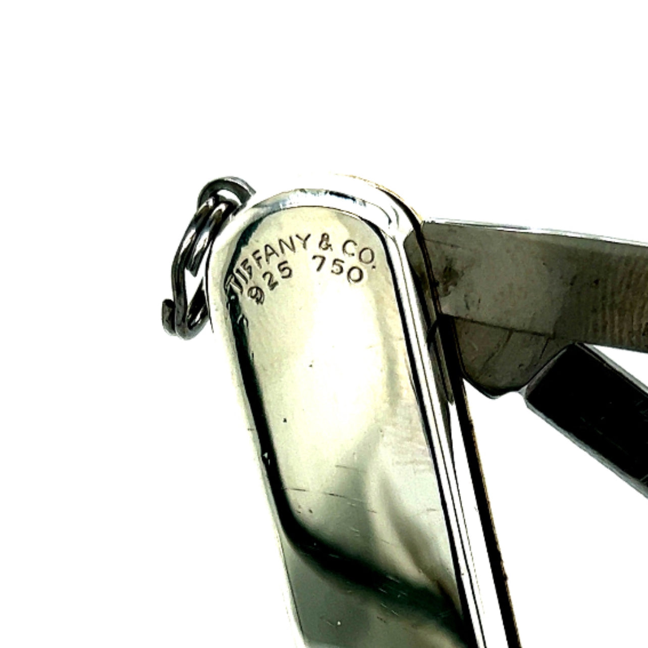Tiffany & Co Estate Swiss Army Pocket Knife 18k Gold + Silver TIF427