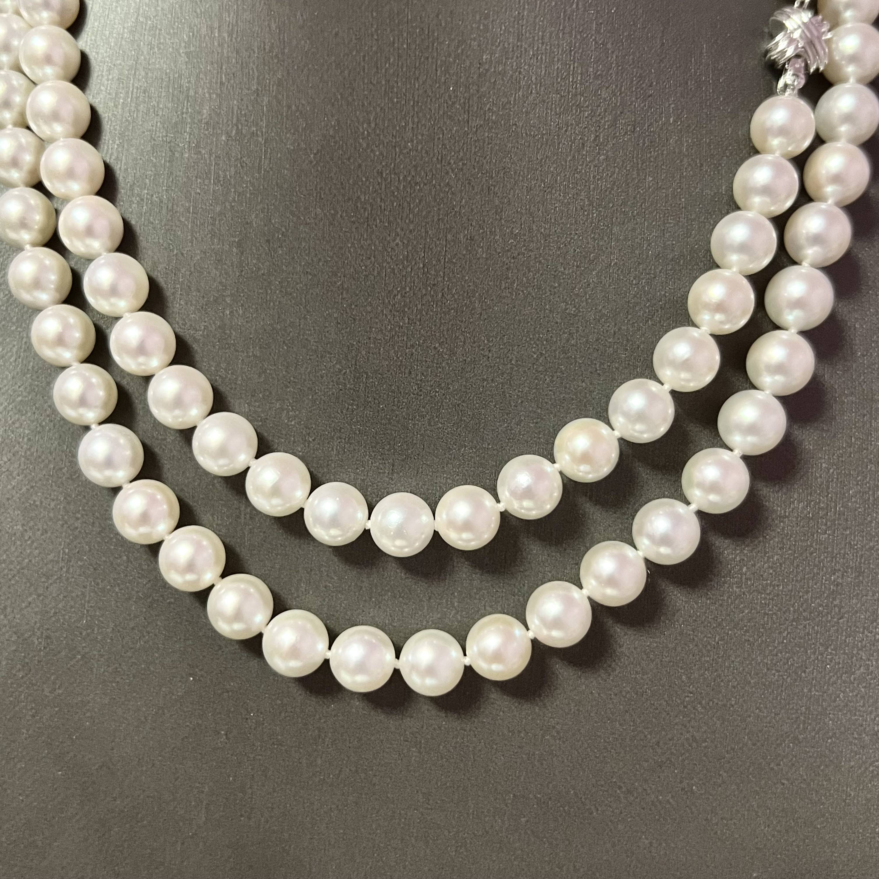 Necklaces & Pendants | Tiffany & Co. Tiffany Hardwear Pearl Lock Necklace  In Silver, 9-10 Mm * Stian Fjelldal