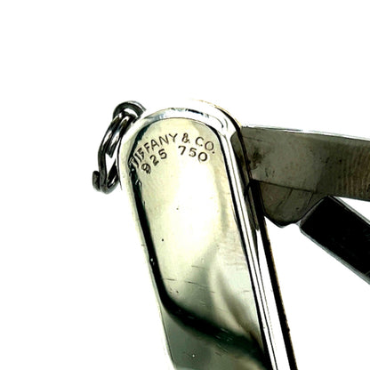 Tiffany & Co Estate Swiss Army Pocket Knife 18k Gold + Silver TIF428