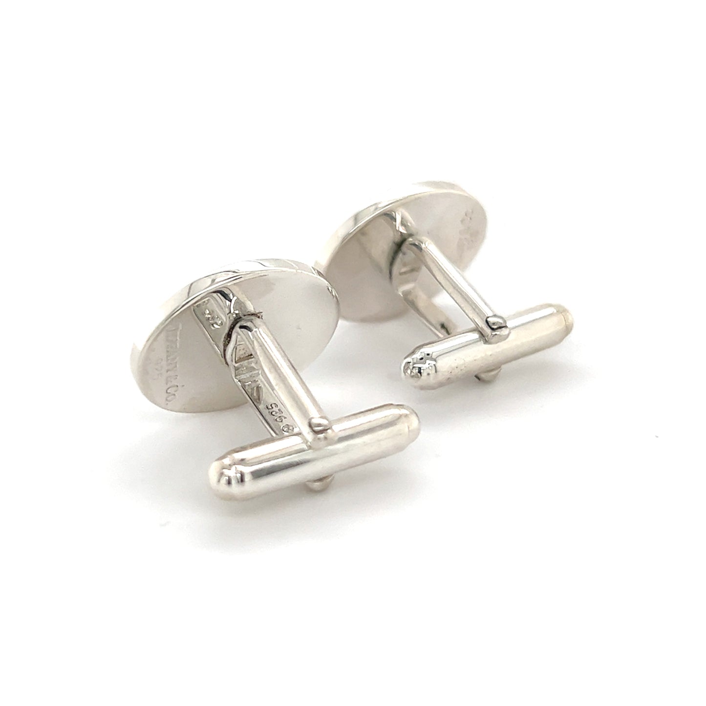 Tiffany & Co Estate Sterling Silver Cufflinks 12 Grams TIF700