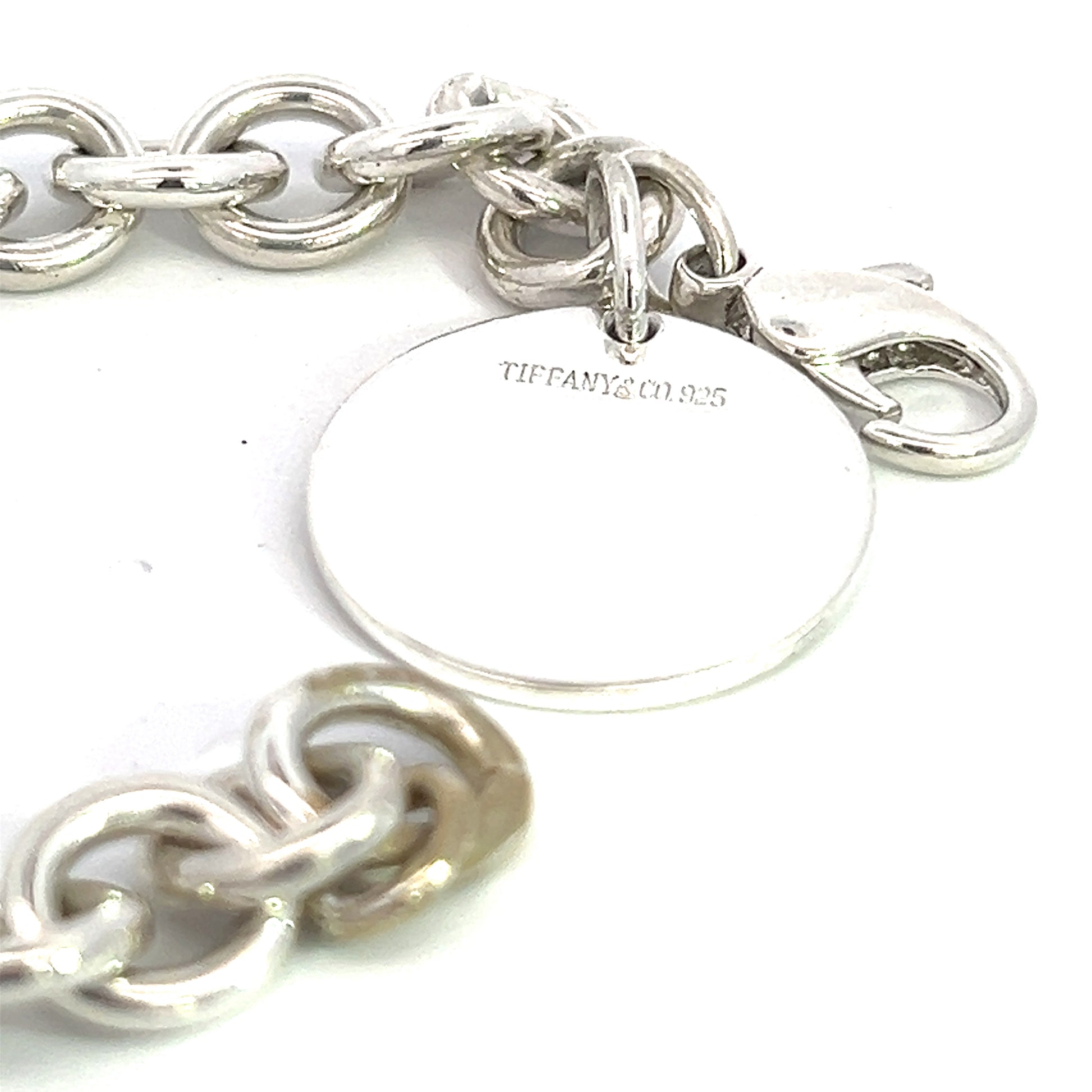 Tiffany & Co Estate Bracelet 6.5" Silver TIF526