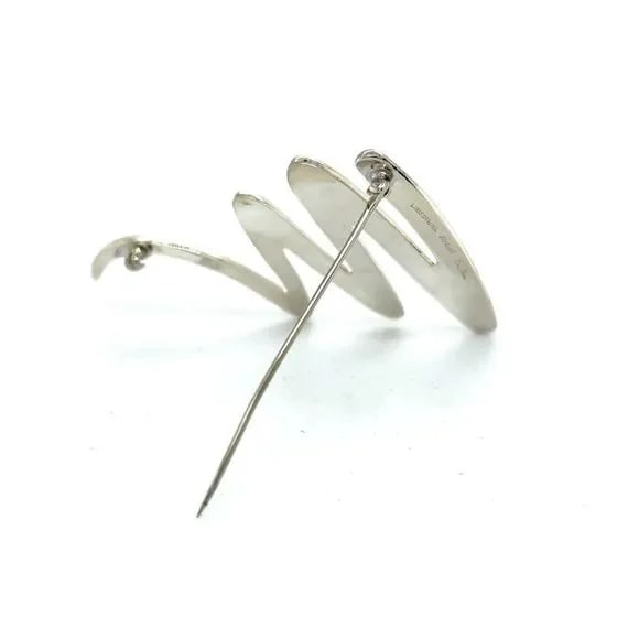 Tiffany & Co Estate Brooch Pin Sterling Silver By Paloma Picasso TIF839