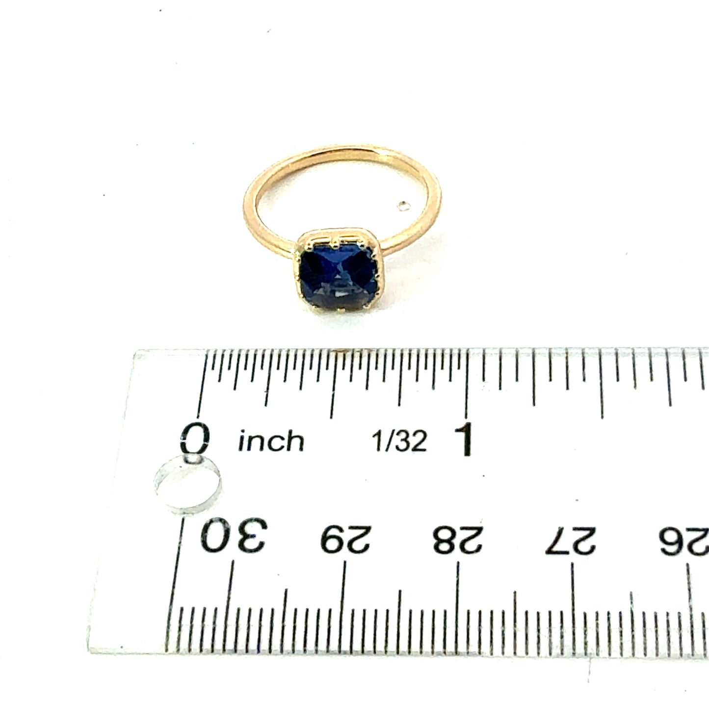 Natural Sapphire Engagement Ring Size 7 14k Gold 2.75 TCW Certified $3,950 601202