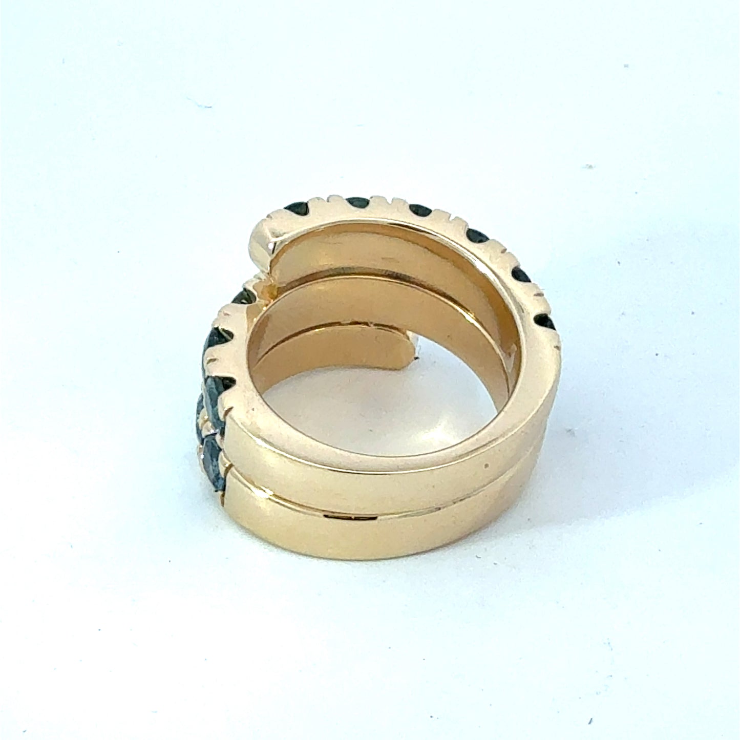 Natural Sapphire Ring Size 7 14k Yellow Gold 6.73 TCW Certified $7,950 601204