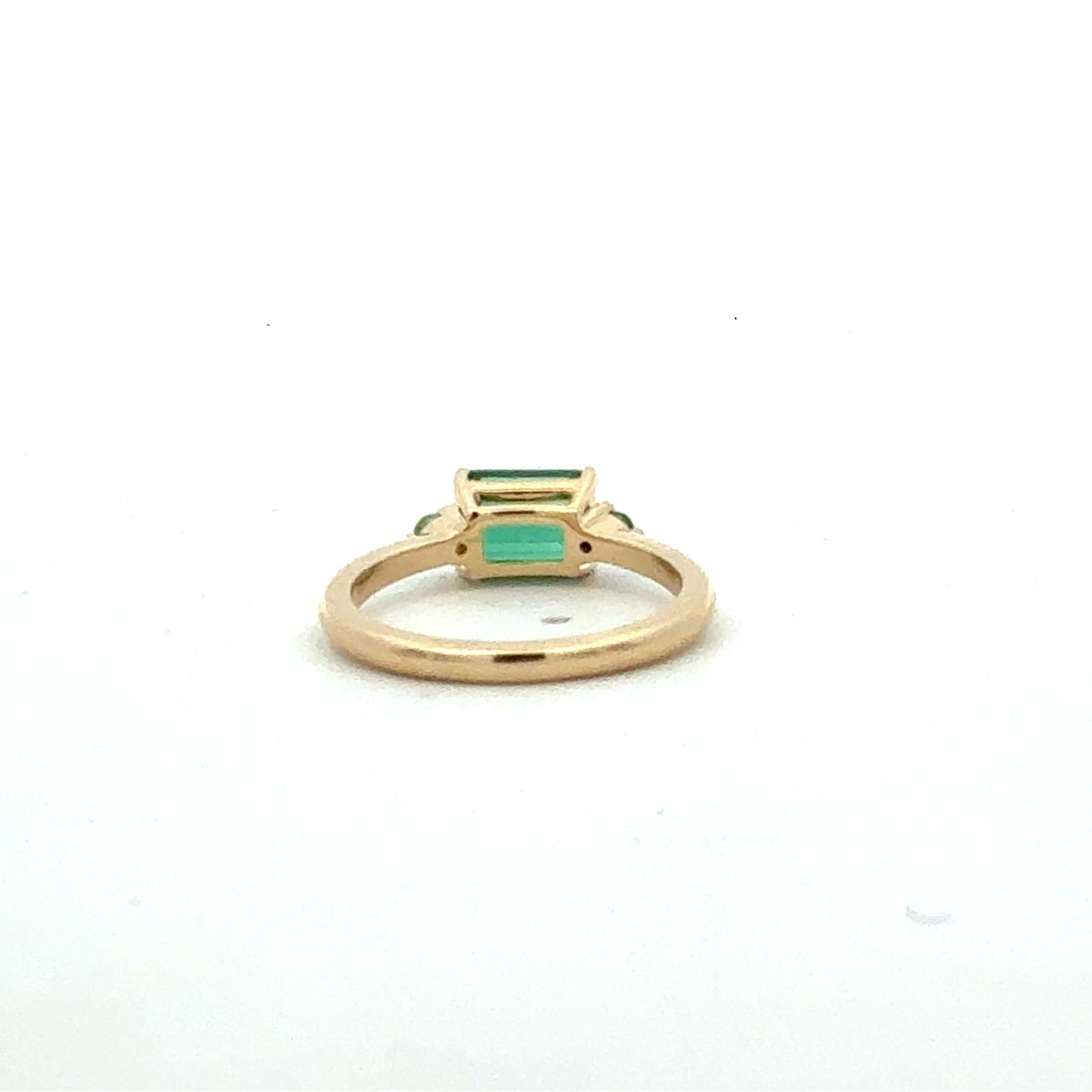 Natural Tourmaline Tsavorite Ring Size 7 14k Gold 2.05 TCW Certified $3,950 601225