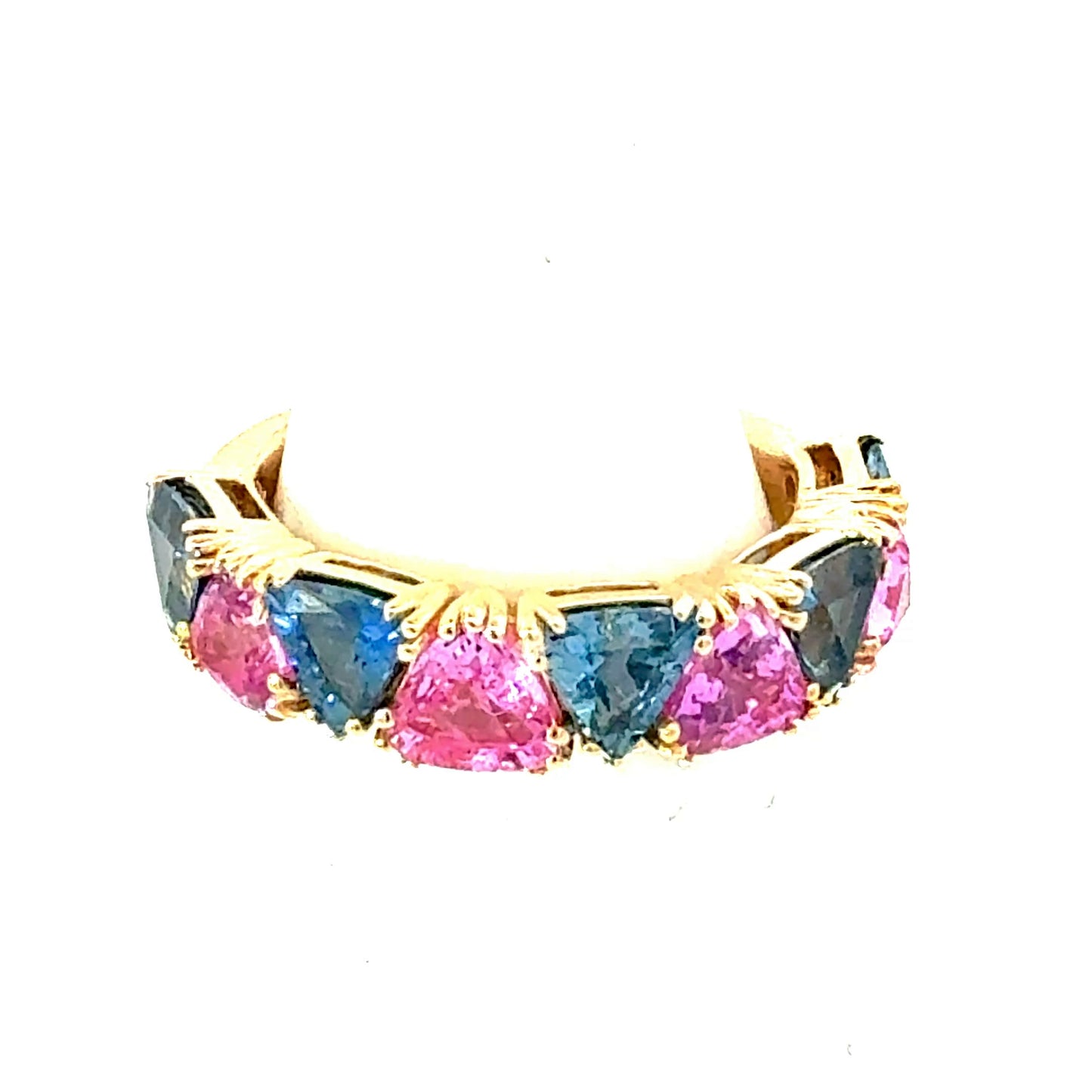 Natural Sapphire Ring Size 7 14k Yellow Gold 0.97 TCW Certified $5,950 601230