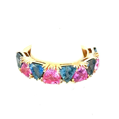 Natural Sapphire Ring Size 7 14k Yellow Gold 0.97 TCW Certified $5,950 601230