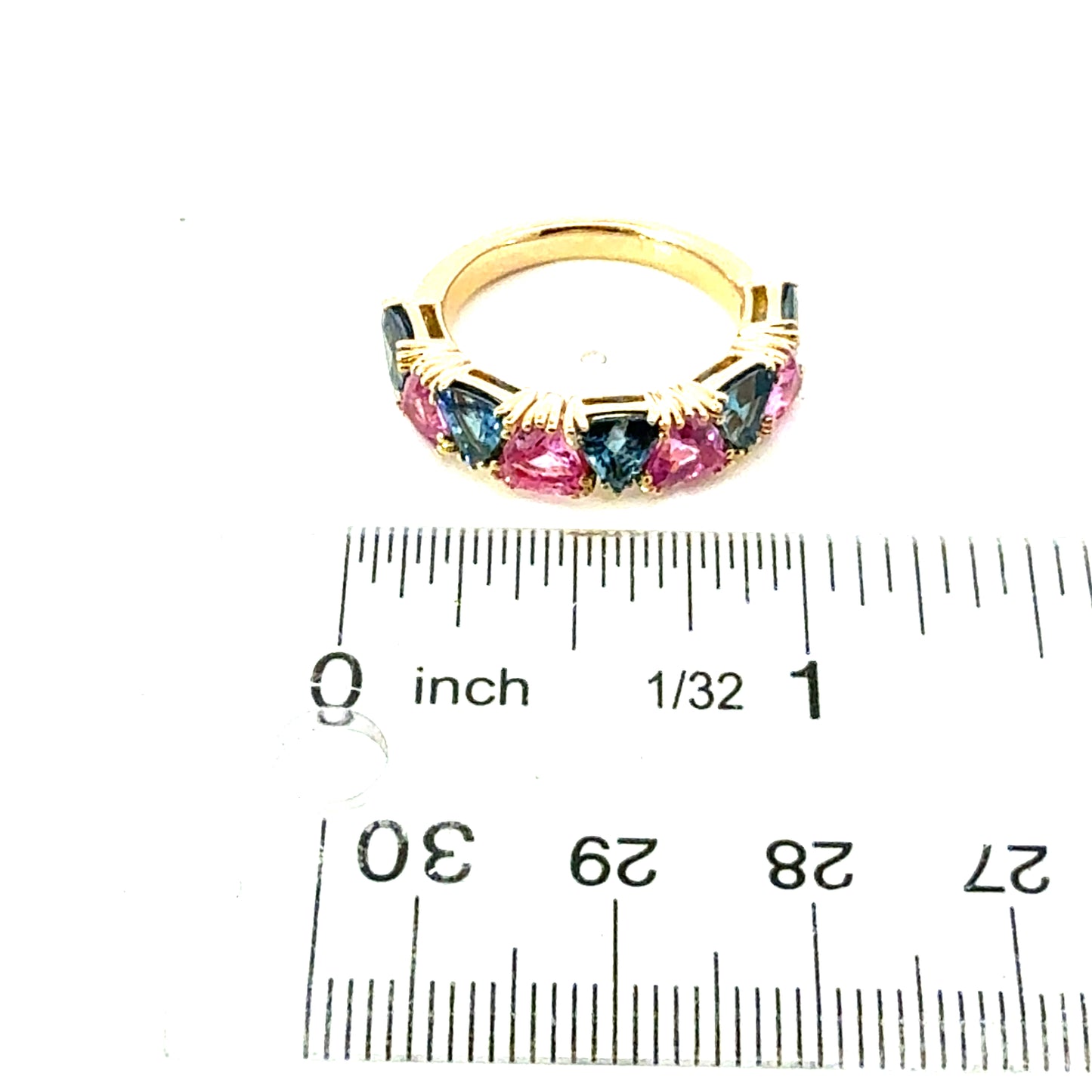 Natural Sapphire Ring Size 7 14k Yellow Gold 0.97 TCW Certified $5,950 601230