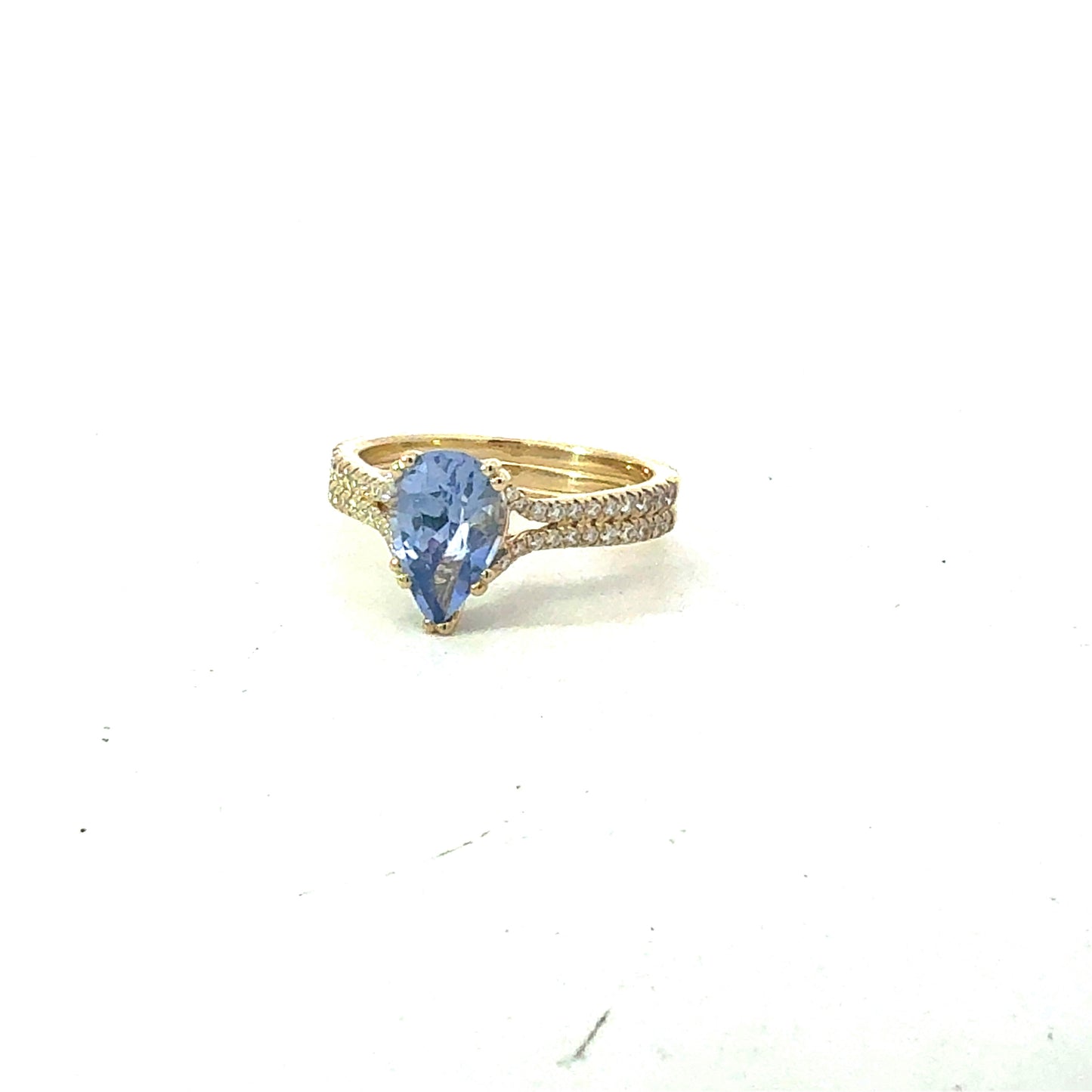 Natural Sapphire Diamond Ring Size 7 14k Gold 2.77 TCW Certified $3,950 604434