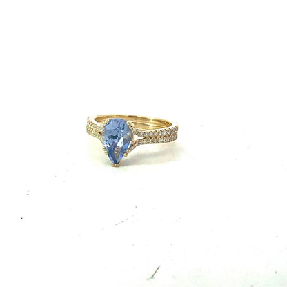 Natural Sapphire Diamond Ring Size 7 14k Gold 2.77 TCW Certified $3,950 604434
