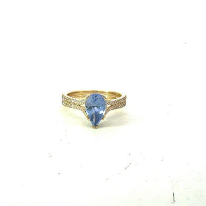 Natural Sapphire Diamond Ring Size 7 14k Gold 2.77 TCW Certified $3,950 604434