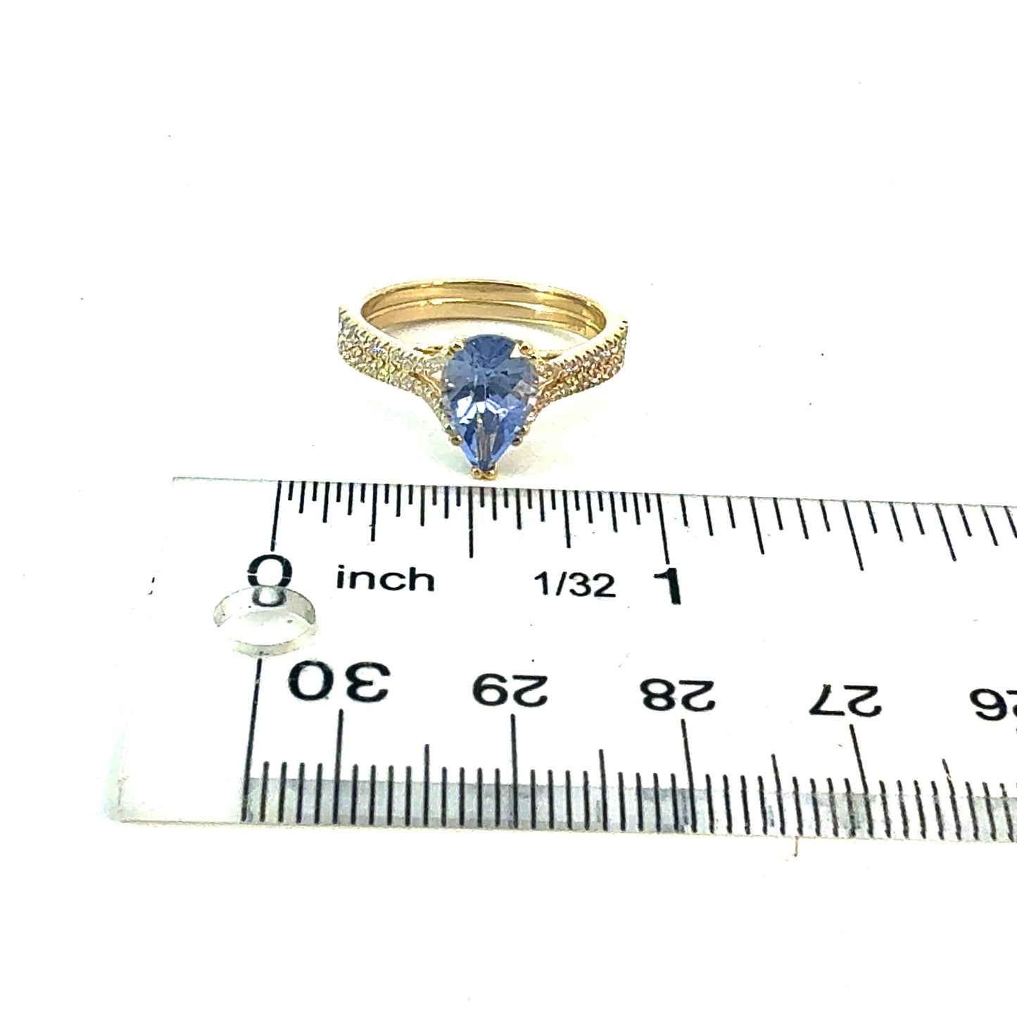 Natural Sapphire Diamond Ring Size 7 14k Gold 2.77 TCW Certified $3,950 604434