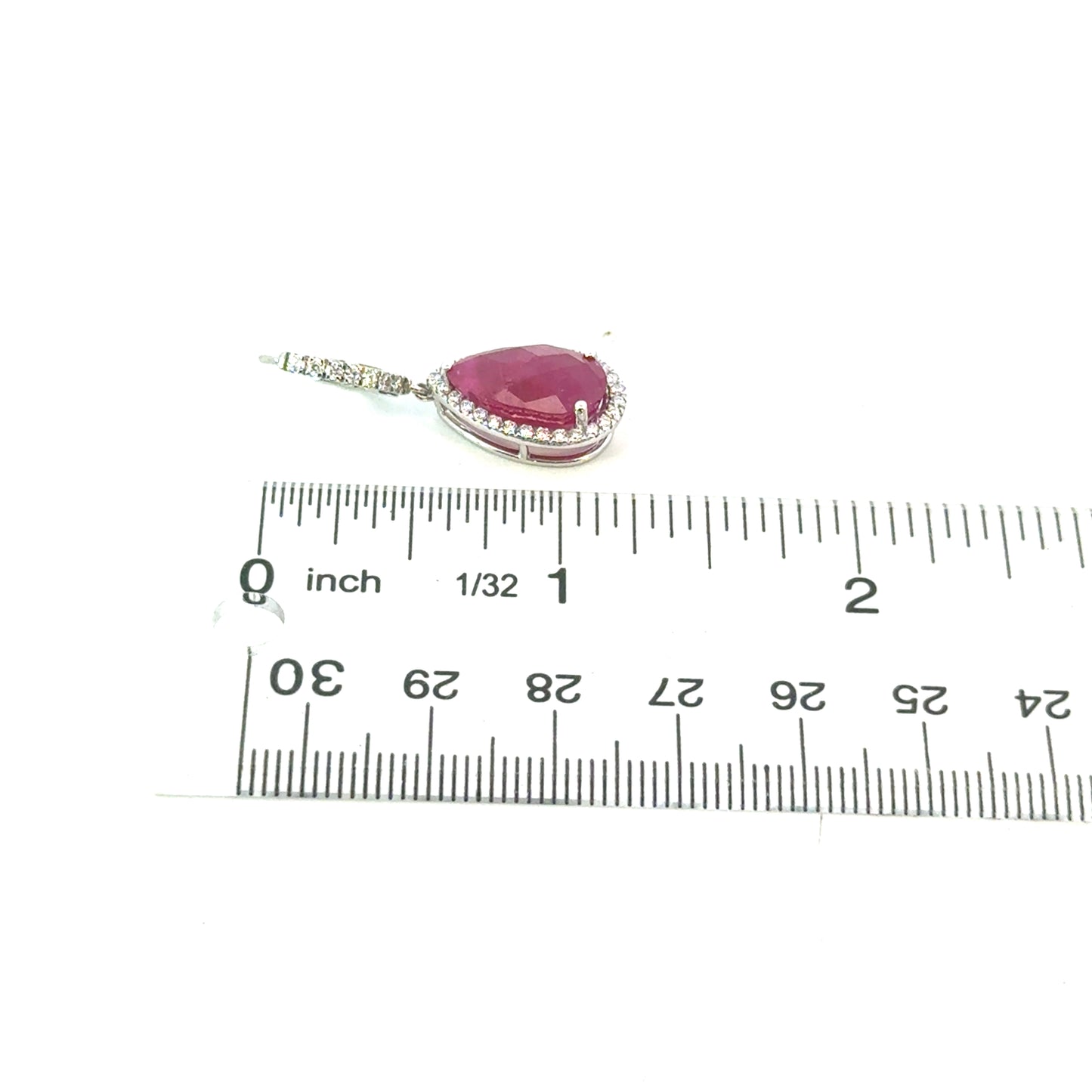 Natural Ruby Diamond Earrings 14k Gold 14.12 TCW Certified $6,950 604478