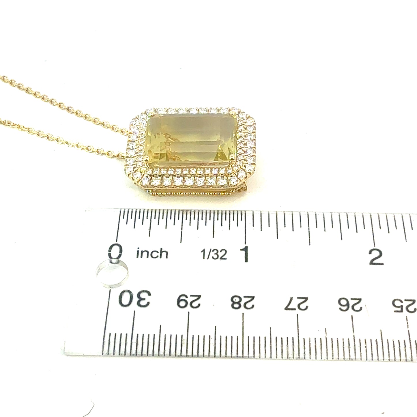 Natural Citrine Diamond Necklace 18" 14k Gold 19.96 TCW Certified $7,950 604482