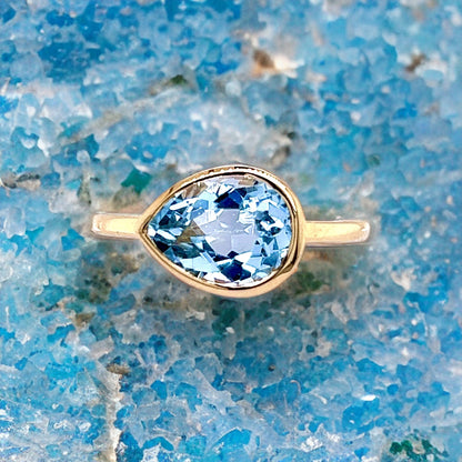 Natural Topaz Ring 6.5 14k Y Gold 3.15 TCW Certified $1,950 221348 - Certified Fine Jewelry