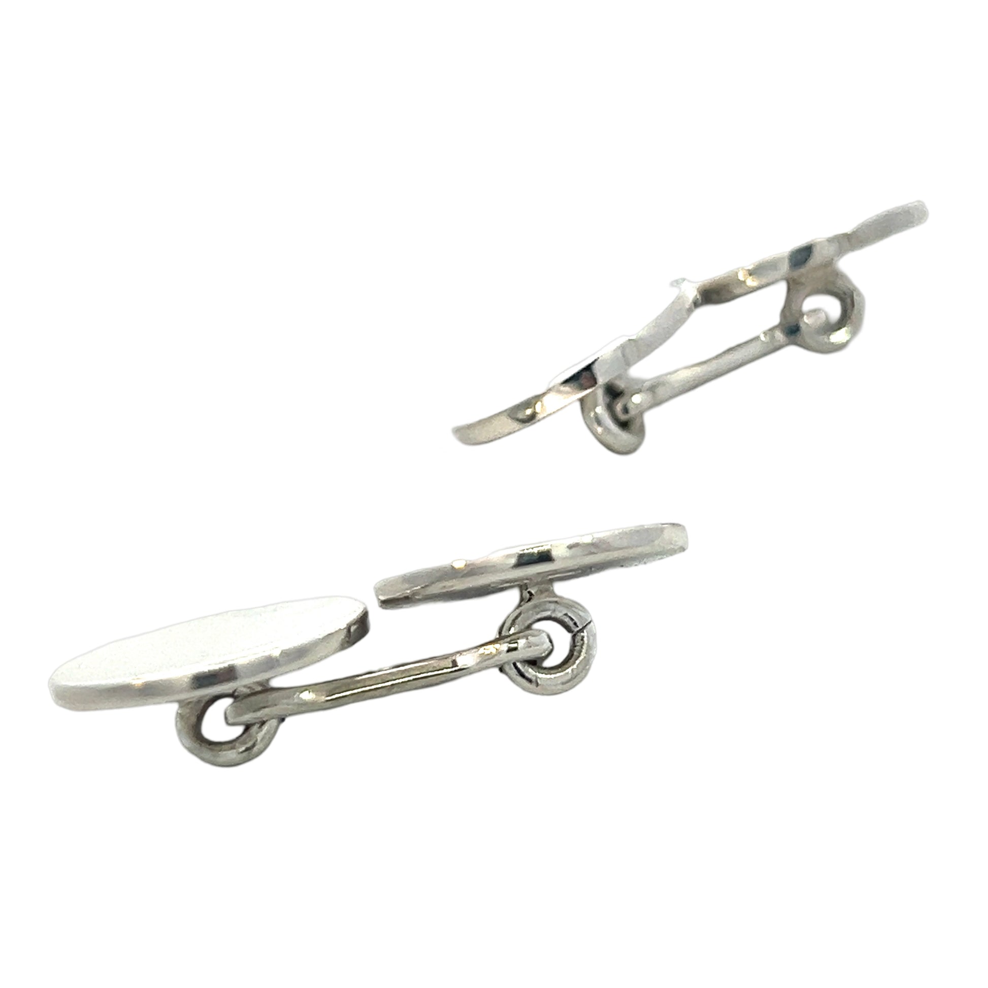 Tiffany & Co Estate Cufflinks Silver TIF721