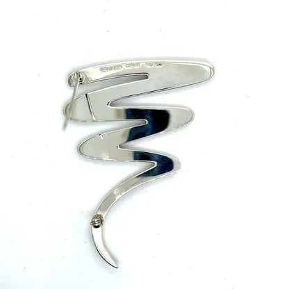 Tiffany & Co Estate Brooch Pin Sterling Silver By Paloma Picasso TIF839