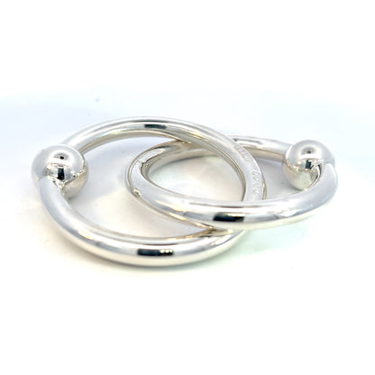 Tiffany & Co Estate Baby Rattle Sterling Silver TIF622 - Certified Fine Jewelry