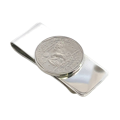 Tiffany & Co Estate US One Dollar Coin Money Clip Silver TIF686