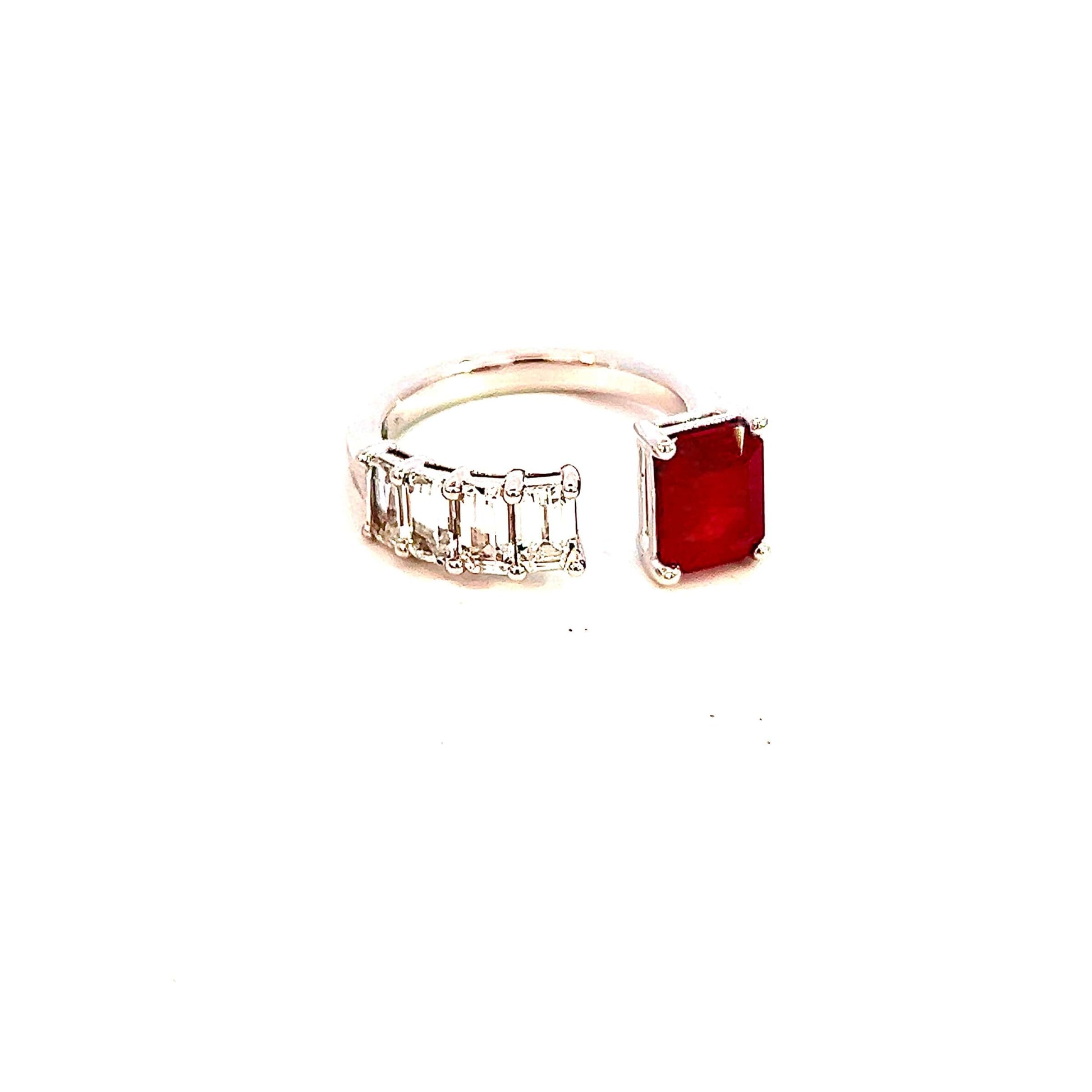 Natural Ruby Sapphire Ring Size 6.5 14k Y Gold 3.11 TCW Certified $4,950 310634