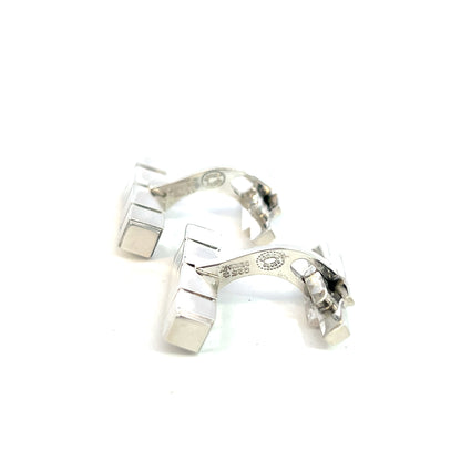 George Jensen Estate Mens Cufflinks Silver GJ25