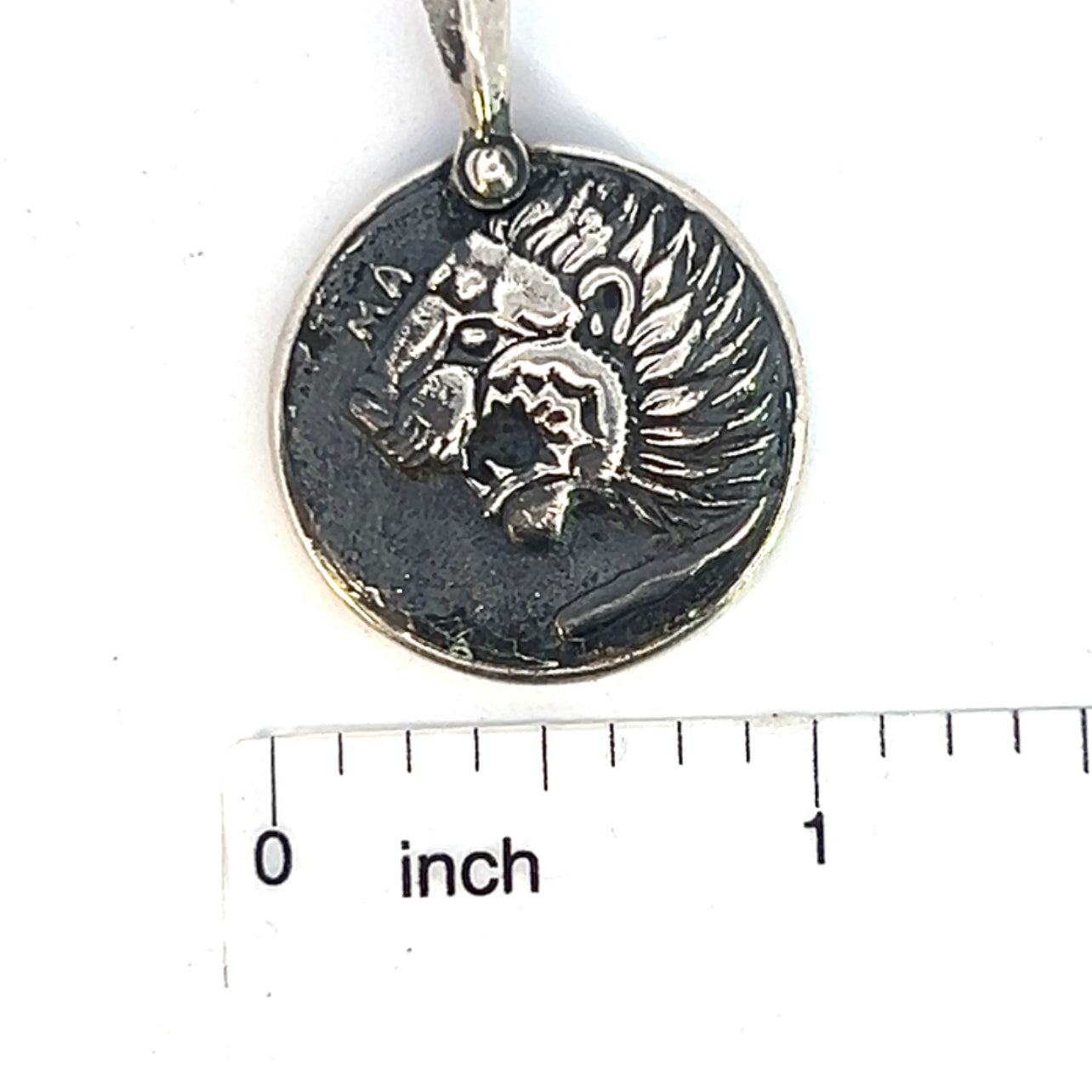 David Yurman Authentic Estate Petrus Lion Amulet Silver DY396 - Certified Fine Jewelry