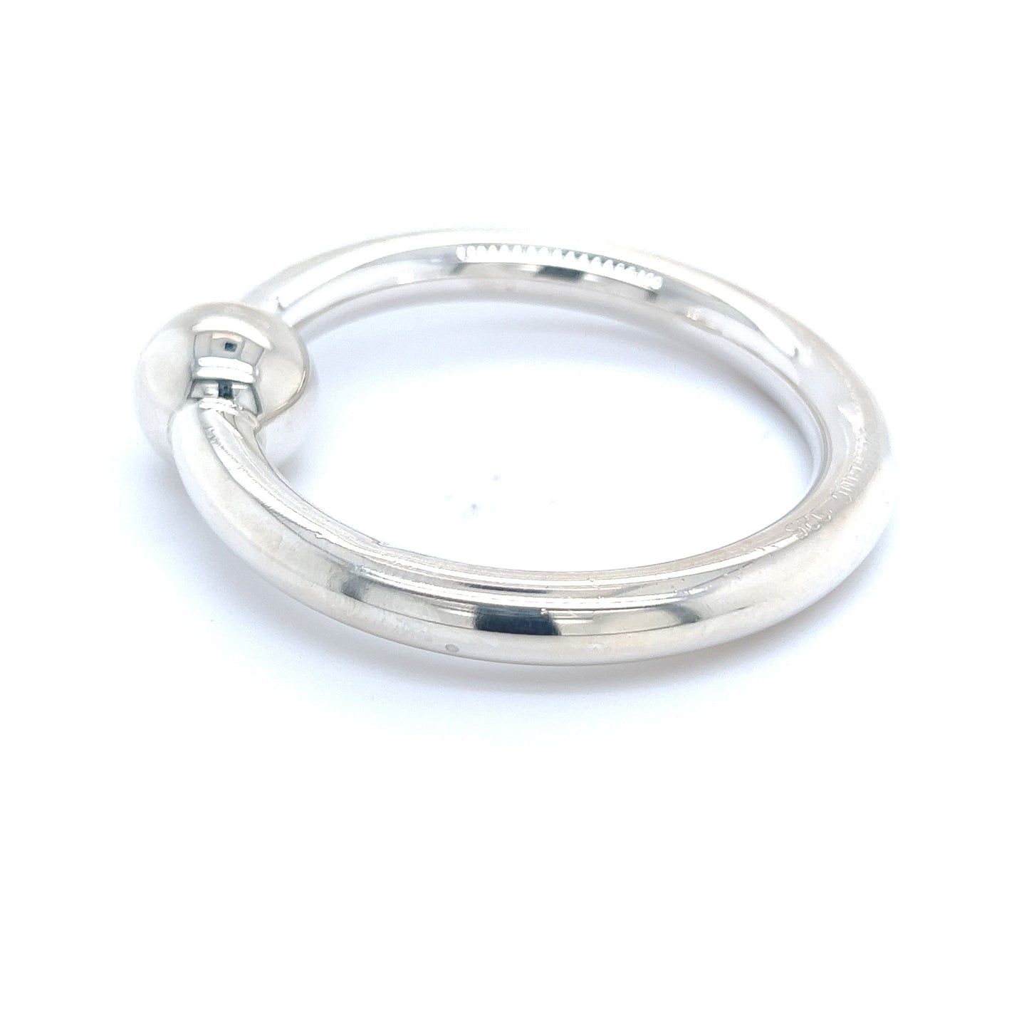 Tiffany & Co Estate Baby Rattle 2" Wide Silver TIF607 - Certified Fine Jewelry
