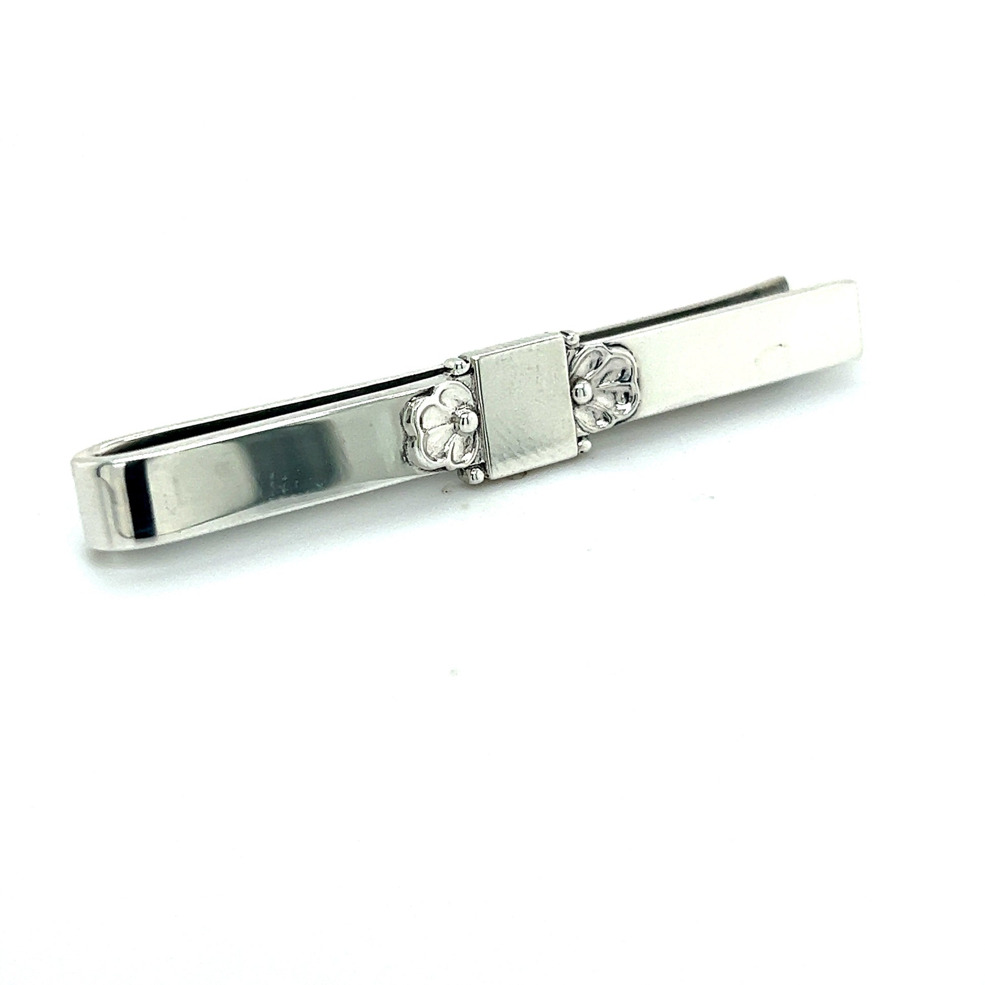 Georg Jensen Estate Mens Tie Bar 2.5" Silver GJ19 - Certified Fine Jewelry