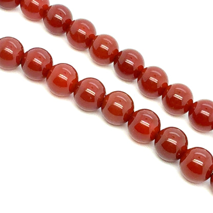 David Yurman Carnelian Beads Skull Spiritual Bracelet 8.5 Silver 8 mm Estate DY809