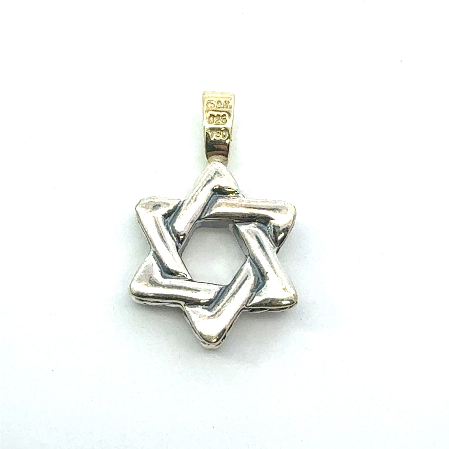 David Yurman Star Of David Amulet Pendant Sterling Silver Estate DY682