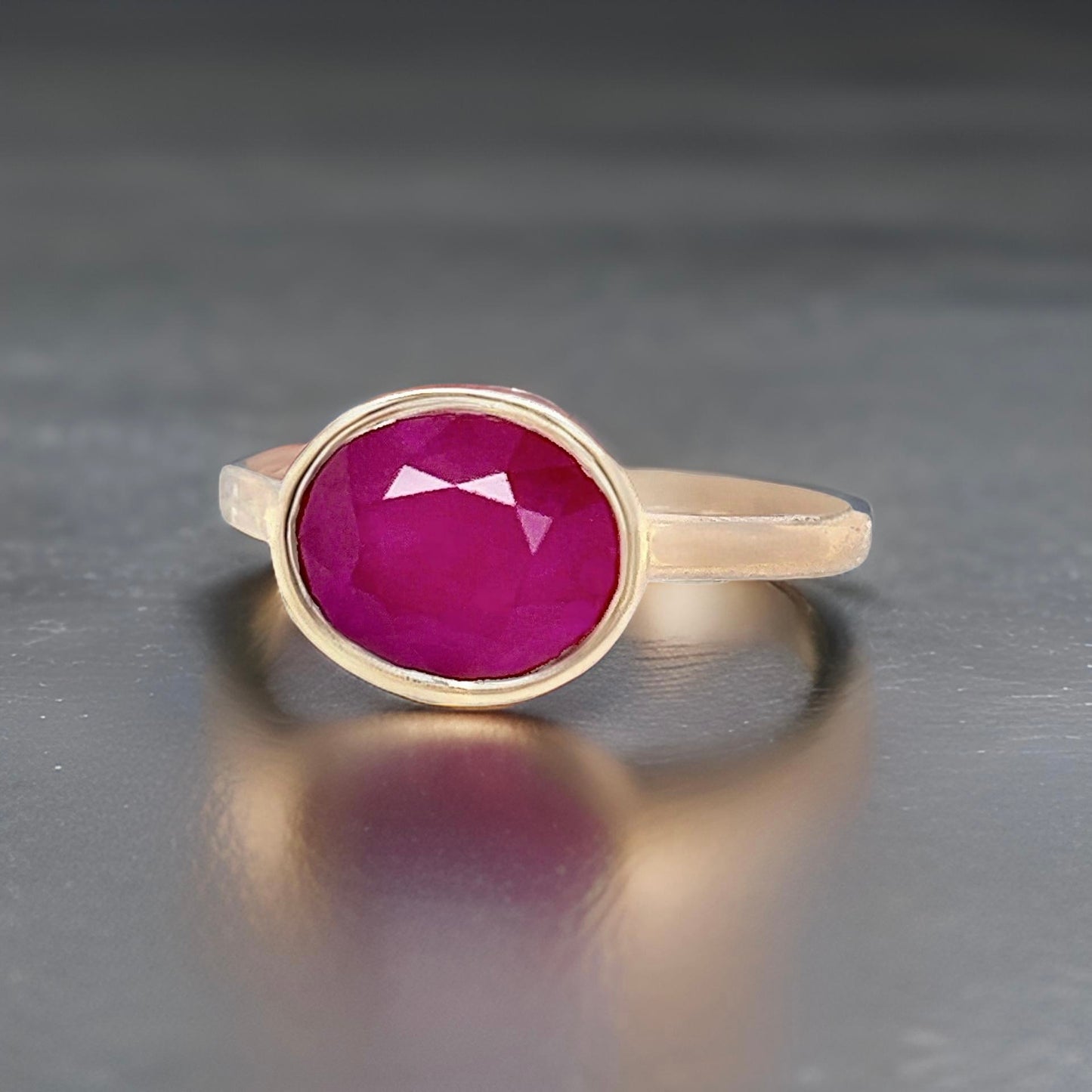 Natural Ruby Ring 6.5 14k Yellow Gold 4.51 TCW Certified $2,950 221352