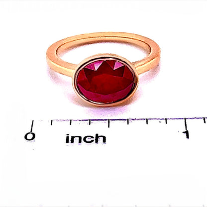 Natural Ruby Ring 6.5 14k Yellow Gold 4.51 TCW Certified $2,950 221352