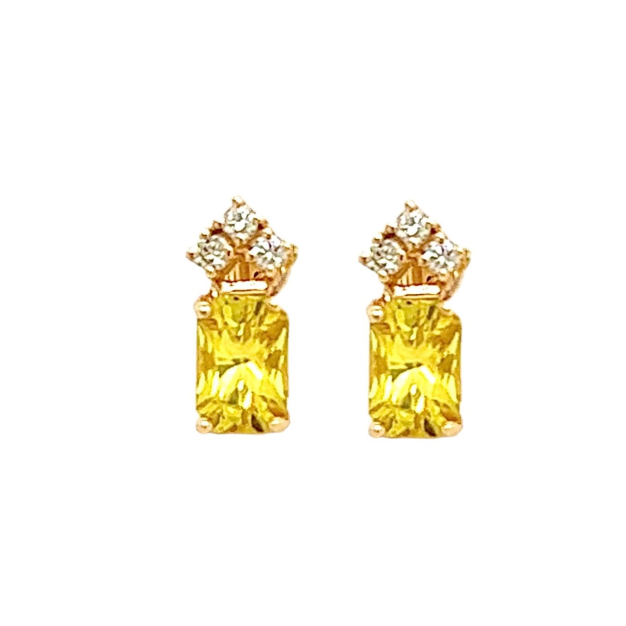 Natural Sapphire Diamond Earrings 14k Gold 1.74 TCW Certified $1,590 121260