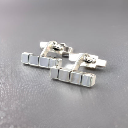 George Jensen Estate Mens Cufflinks Silver GJ25