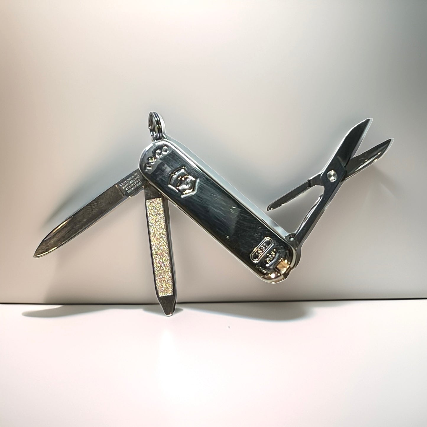 Tiffany & Co Estate Swiss Army Pocket Knife Silver TIF572