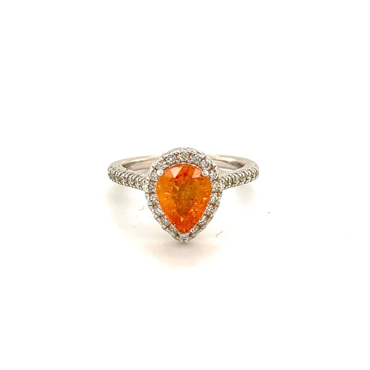 Natural Sapphire Diamond Ring 14k Gold 2.48 TCW Certified $6,950 215416 - Certified Fine Jewelry