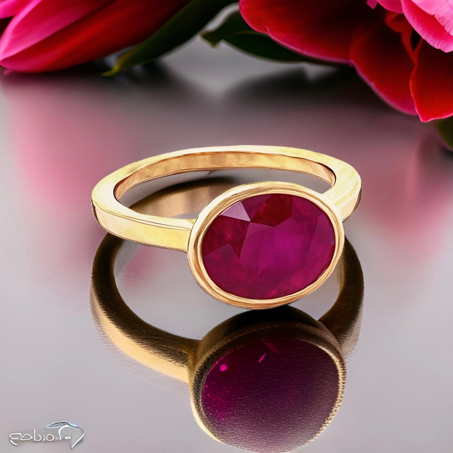 Natural Ruby Ring 6.5 14k Yellow Gold 4.51 TCW Certified $2,950 221352