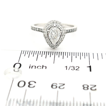 Diamond Ring Size 6.5 14k Gold 0.91 TCW 3.19 Grams Certified $5,950 215101