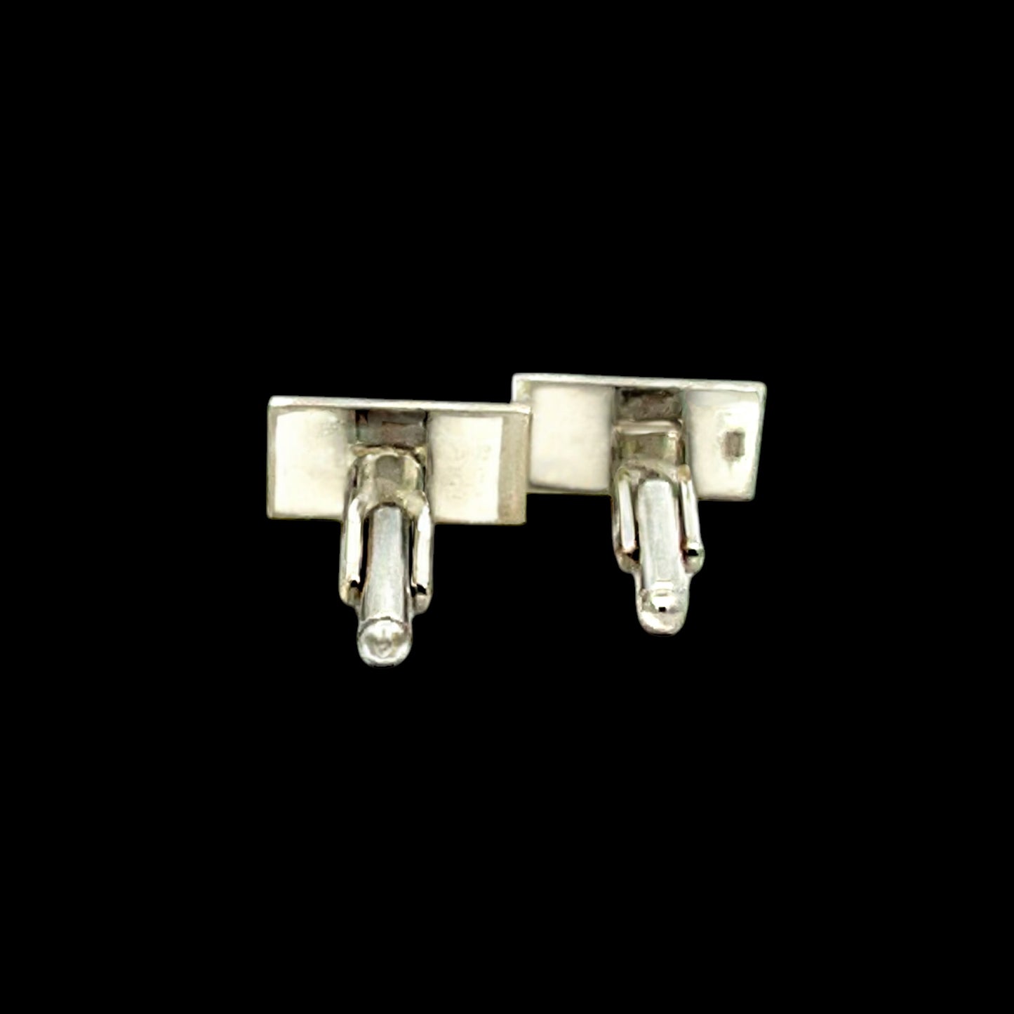 Gucci Estate Mens Cufflinks Sterling Silver G40