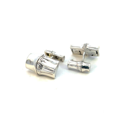 Georg Jensen Estate Bambo Cufflinks Sterling Silver GJ30